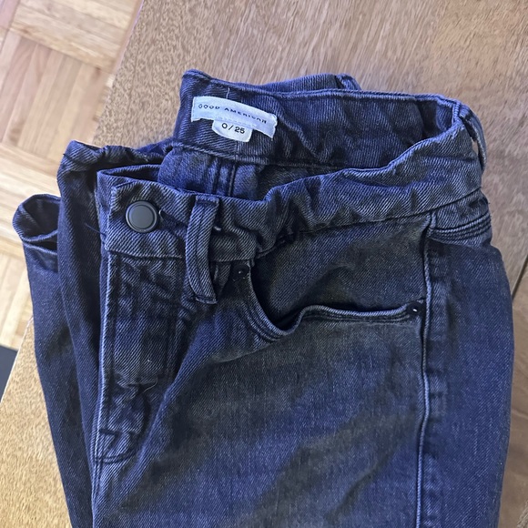 Good American ‘90s high rise straight jeans - Picture 5 of 5